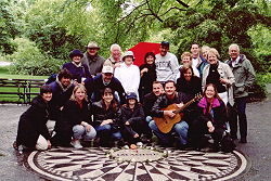 John Lennon Memorial ~ Strawberry Fields, Central Park